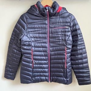 NWOT SPYDER Timeless Hooded Down Jacket Size Medium